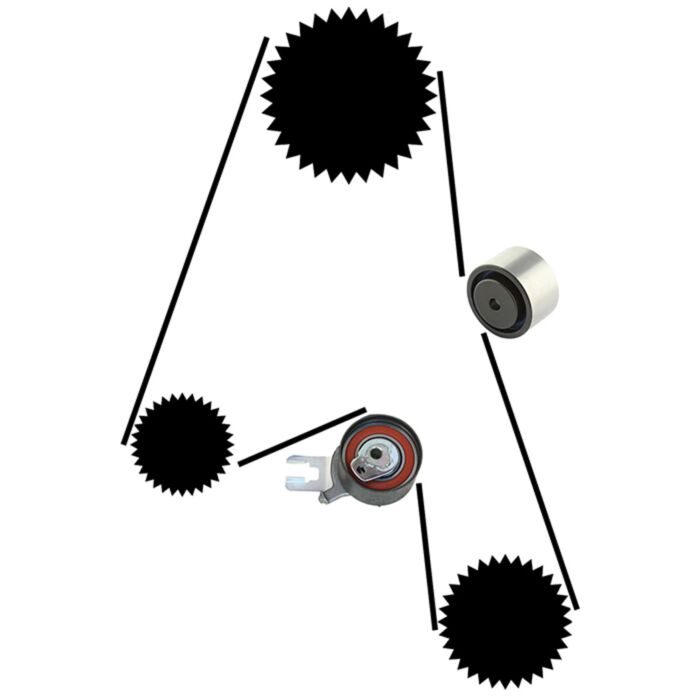 distributieriem set S80 V40 C70 C30 Xc60 Xc70 V70 S40 V60 S60 V50 Xc90 diesel D3 D4 D5