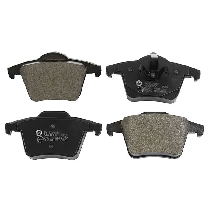 Rem blok set achter XC90 OEM ref 274512 274528 30793093