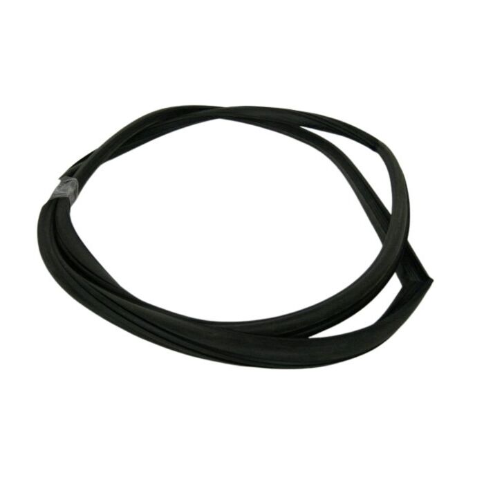 Rubber achterruit Amazon sedan type met chroomlijst