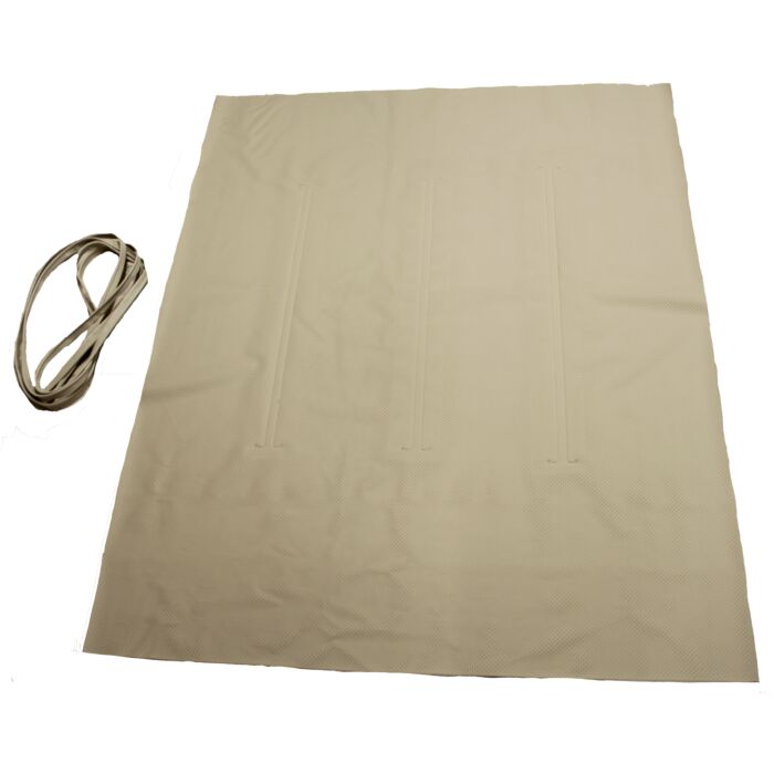 Hemel P1800 coupe geperforeerd wit vinyl dakbekleding