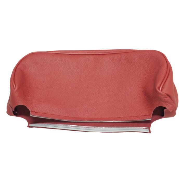 Bekleding P1800 hoofdsteun 1964-1970 rood Leer