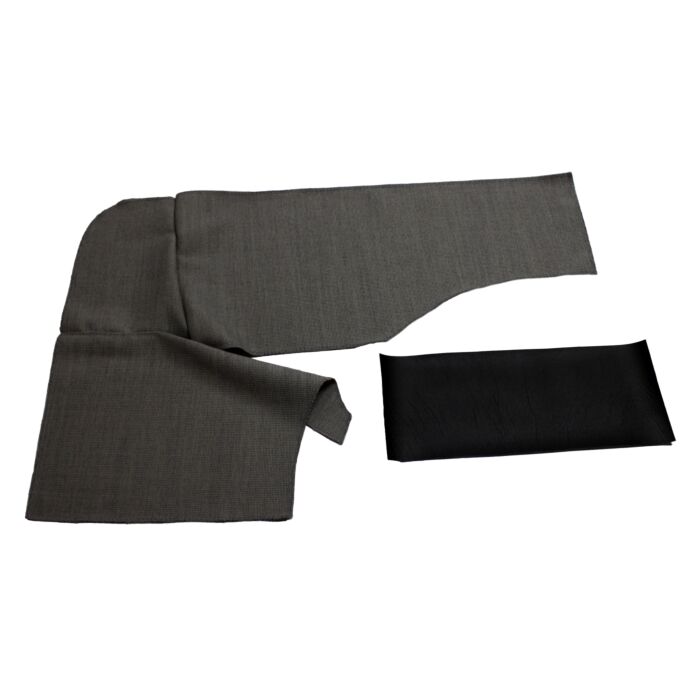 Bekleding PV544 zijpaneel rechts achter grijs 1958 21-140
