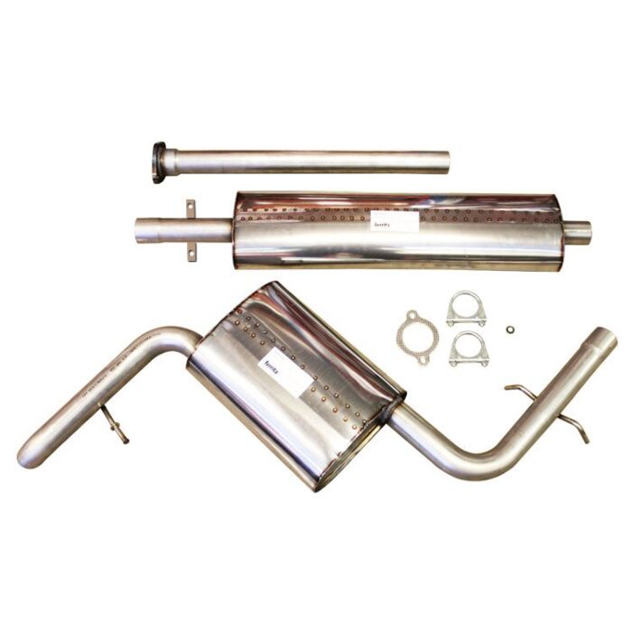 Uitlaatset RVS V70ll(N) 2.4 2000-2004 140-170 pk