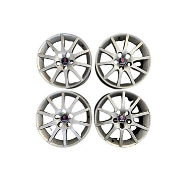 Velgen Set, 16 Inch, Velg, Wheel Rim Set, Original Saab, 12785709, Gebruikt, Used