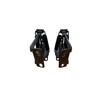 Motorhuvsgångjärn Sats Vänster och Höger Volvo Amazon 120 130 220, 659394, 659395, Gebruikt, Used