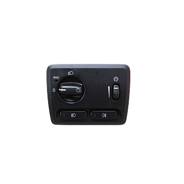 Lichtschakelaar, Verlichtingsconsole, Paneel, Light switch, Lighting console, Original Volvo, Volvo V70 2005, S80, 7923, Gebruikt