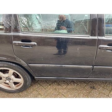deur portier rechts achter volvo V70 zwart 019 passagierskant