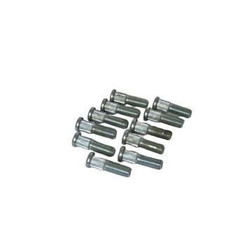 Tapeind voorwiel wielbout 740+760+780 -1987 ( set a 10 st. )