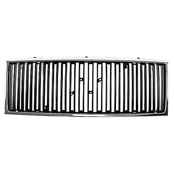 Grille chroom voor zwart VOLVO 740