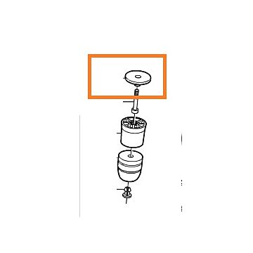 Ring Schokbreker Achter Bovenaan FWD Volvo 850 - S70 - V70 - C70