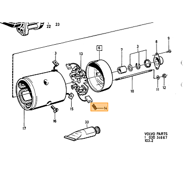 Startmotor VOLVO 240 260 760 780