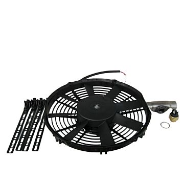 Koelfan ventilator / electrische fan / 32cm diameter / compleet met temperatuur sensor en montageset  extra koel fan Aamazon PV544 P1800