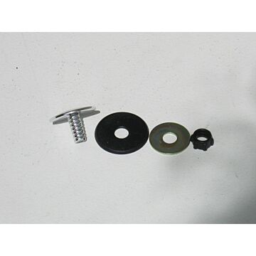 Afdicht dop chroom 22mm (1 stuk)