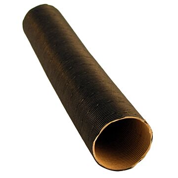 Luchtslang PV+Duett kachel naar verdeelstuk (32cm) Doorsnee 60 MM kachelbuis