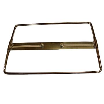 Kentekenplaat houder chroom 19x27