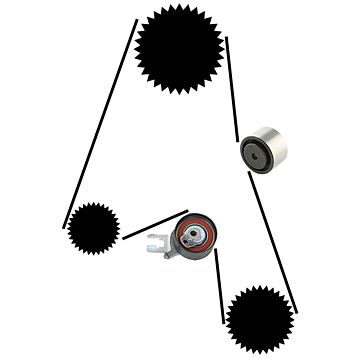 distributieriem set S80 V40 C70 C30 Xc60 Xc70 V70 S40 V60 S60 V50 Xc90 diesel D3 D4 D5