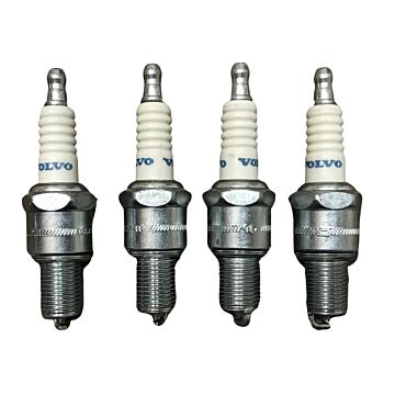 Bougie set Volvo 240 260 740  760   940-960 B200F-B200G-B230F-B230FB-B230FK-B230FT-B230G/T orig set 4 st