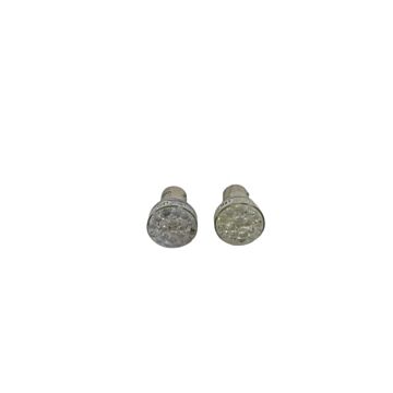 Lamp 12 volt 21/5 wat LED WIT BAY15D (vervangt 21/5W) set 2 stuks  12V