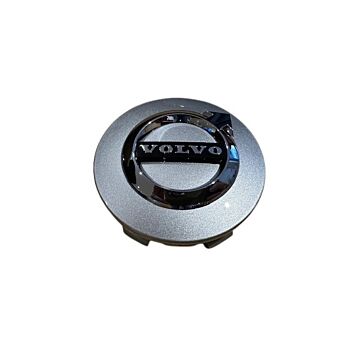 Wielnaafdeksel Zilver Volvo