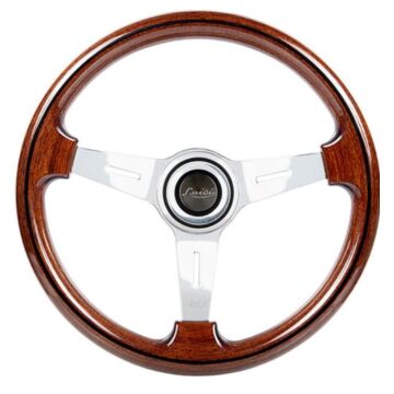 Stuurwiel hout Luigi 38cm / PV544 of Duett of Amazon of 140 of 164 of P1800 / NIET MEER LEVERBAAR
