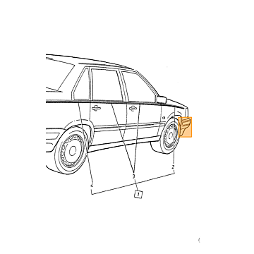 Embleem GLTVolvo typeVolvo 850