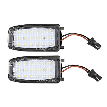 LED-onderspiegellamp  5000K  1 paar S60  S80  V70  XC70 Cross Country  XC90