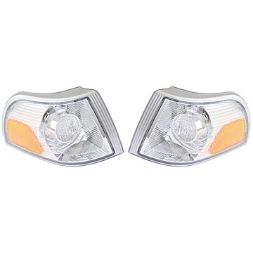 Knipperlicht  V70 S70 hoek / side lamp chrome USA Links en rechts passend 