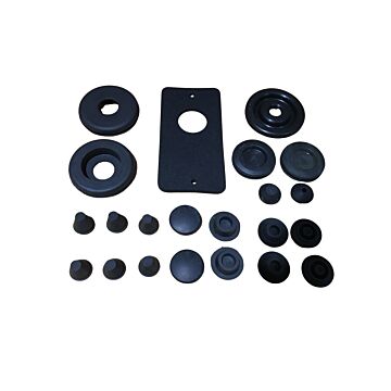 Rubber doorvoer schutbord 140 -1970-1972 complete set