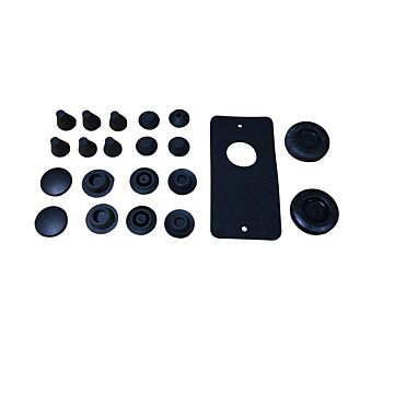Rubber doorvoer schutbord 140 -1973-1974 complete set