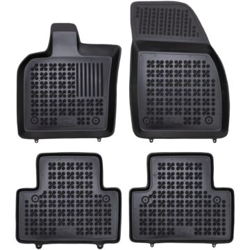 Vloermatten rubber wintermat  VOLVO V50 donkergrijs