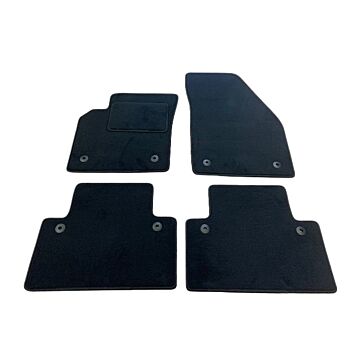 Vloermattenset Zwart Volvo S40 - V50 2004-2014