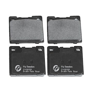 Remblok set achter 140+164+240+260+P1800E+P1800ES type Girling 