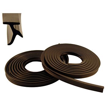 Rubber portier deur PV444+PV544 links of rechts (ook laplander C202)