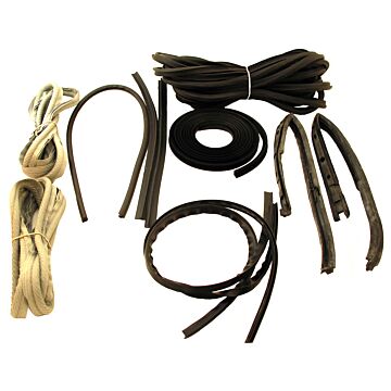 Rubber portier Duett voor per meter zie nr 662706