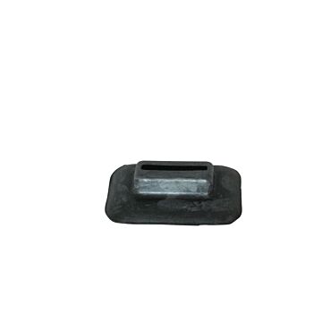 Rubber bumperdoorvoer zijkant achter P1800 chassisnr -12441 