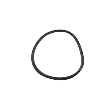 Rubber kachel P1800 luchtinlaat boven(ovaal rubber)