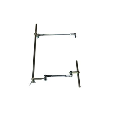 Gasstang set compleet voor SU carburateurs PV544+Duett+Amazon+P1800 B18B+B18D (671950)
