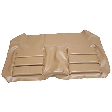 Bekleding P1800E+P1800ES achterbank rug goudbruin metallic 351-811 446-819