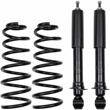 schokbrekerombouw set HD met draad veer XC70n XC70ii 2000-2007 Nivomat naar standaard ombouw set Heavy duty veren