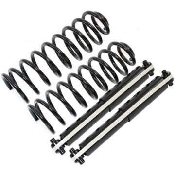 schokbrekerombouw set HD met draad veer XC70n XC70ii 2000-2007 Nivomat naar standaard ombouw set Heavy duty veren