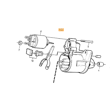 Startmotor 2 2 kW Diesel Volvo 850 - S70 - V70 gereviseerd