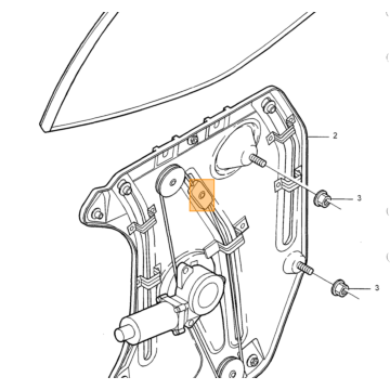 Electrische MOTOR links