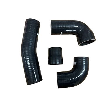 Drukleidingen turbo aanzuigbuis Silicone Zwart Volvo C70 - S70 - V70 standaard. set van 4 slangen DO 88