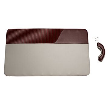 Bekleding PV444 deur links rood-bruin-wit type BS code 9