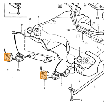 Kofferdeksel kofferklep  Volvo V70 - XC70 2000-2007 Gebruikt goede conditie meerdere kleuren beschikbaar incl glas