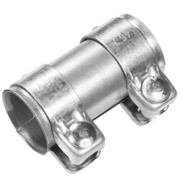 Uitlaat reparatie mof schuifstuk voor pijp diam 43-46mm 95mm lang