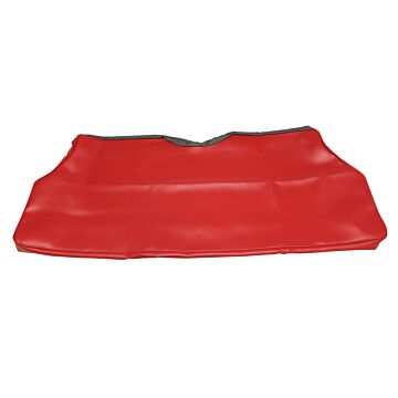 Bekleding PV544 achterbankhoes zitting rood-beige vinyl 25-144 alt 1