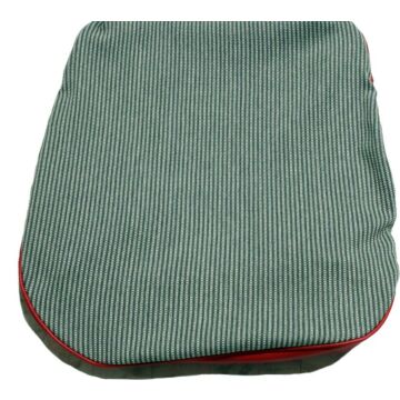 Bekleding Duett 1958-1962 stoelhoes zitting rood-grijs 215-153 216-158 218-173 219-174