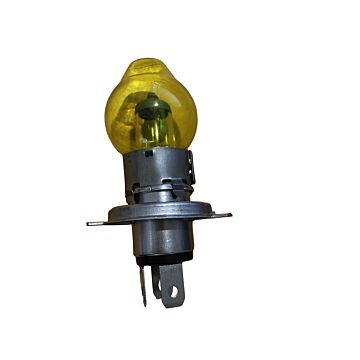 Lamp 12 volt H4 60/55 watt halogeen Geel (963187) P43t Voet