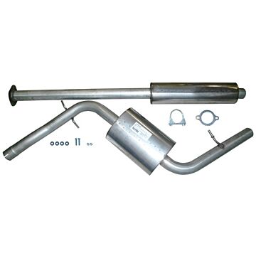 Uitlaatset V70ll (N) 2000+ 2.0T+2.3T5+2.4T+2.4D+2.4D5 RVS vanaf katalysator